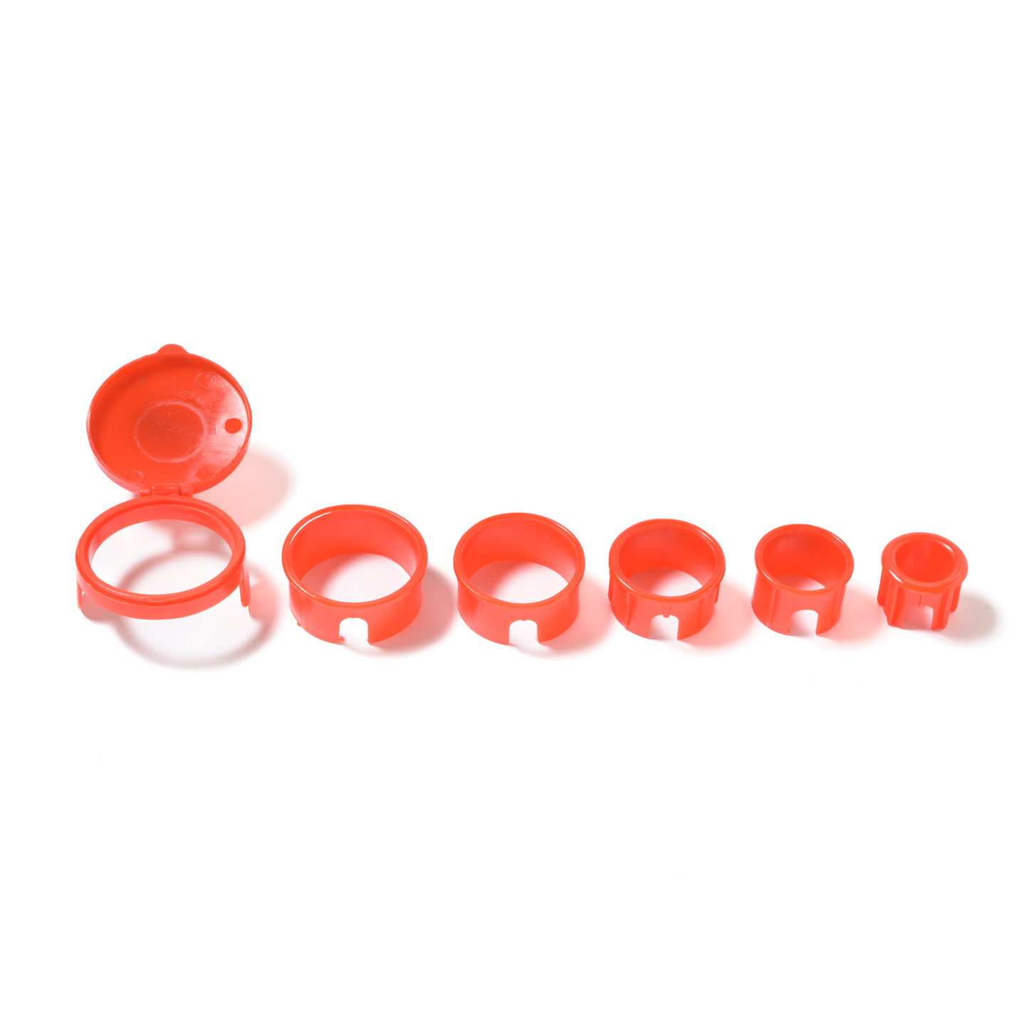 Replacement Red Cap Sleeves for Ground Screw Models 1 and 2